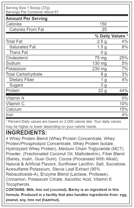 Mutant Whey 4Lb 2 flavors