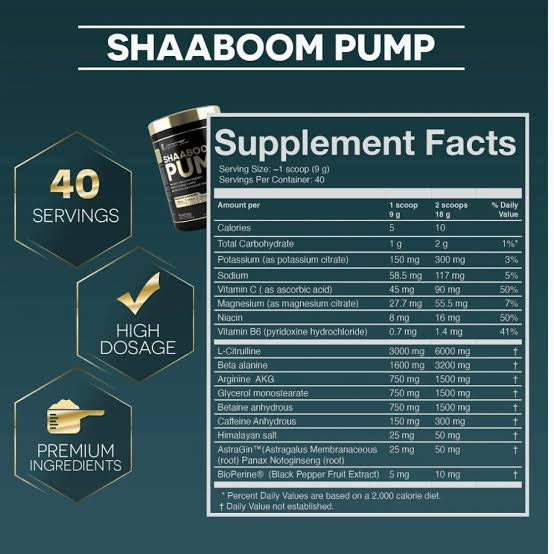 Shaaboom pump