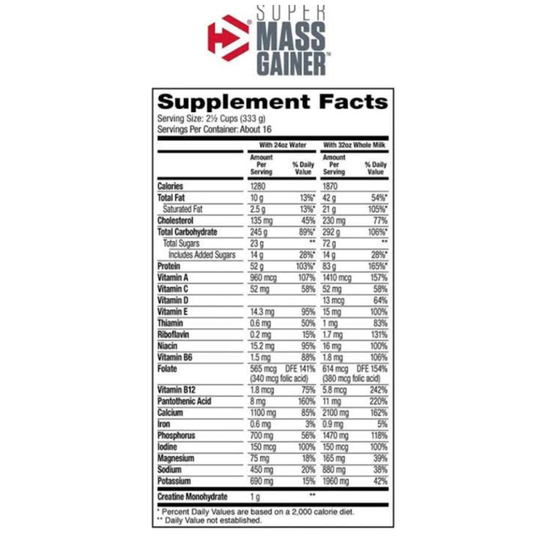 Super Mass Gainer 12Lb